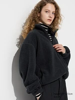 PILE LINED FLEECE FULL-ZIP JACKET