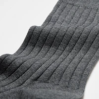 SUPIMA COTTON SOCKS (WIDE RIBBED)