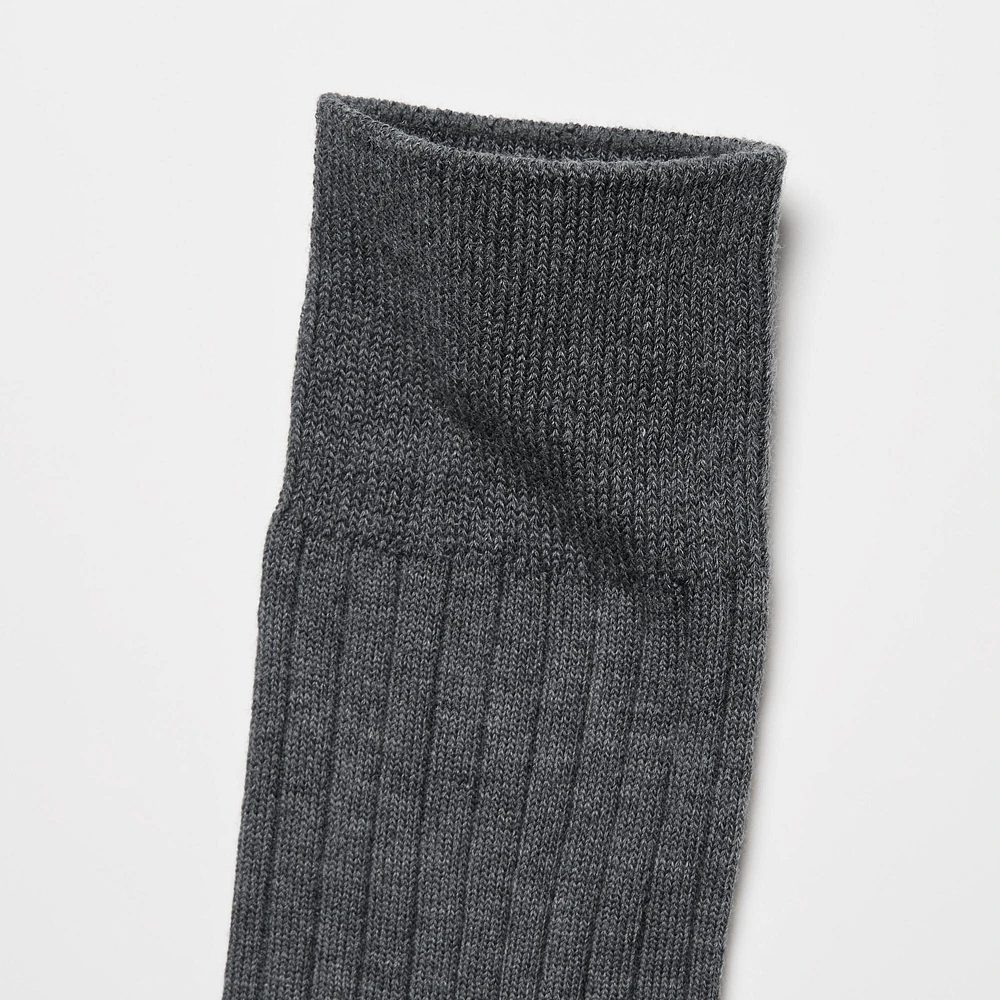 SUPIMA COTTON SOCKS (WIDE RIBBED)