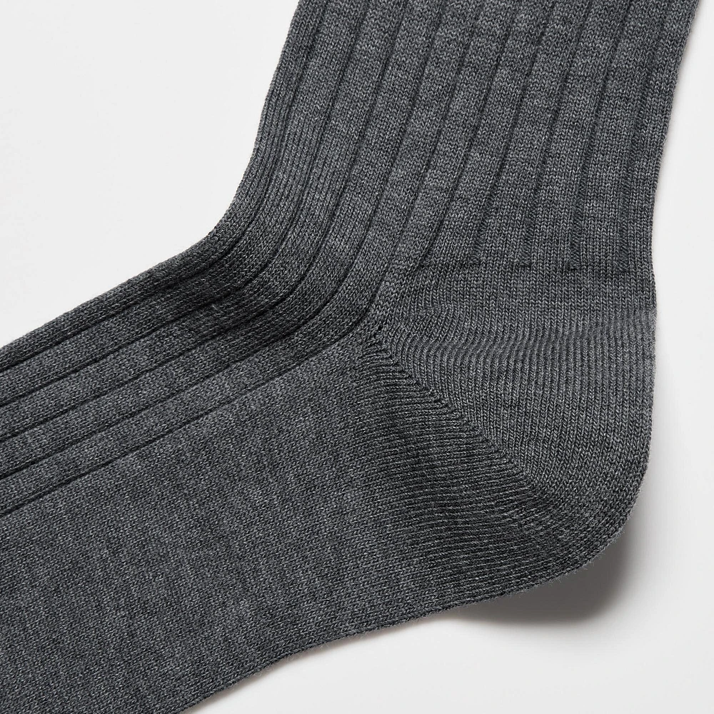 SUPIMA COTTON SOCKS (WIDE RIBBED)