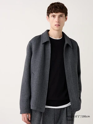 SINGLE COLLAR SHORT BLOUSON