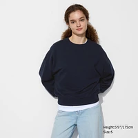 CREW NECK LONG SLEEVE SWEATSHIRT