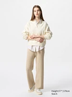 WASHABLE KNIT RIBBED PANTS