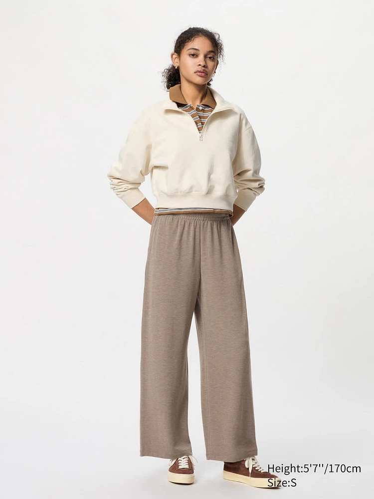 WASHABLE KNIT RIBBED PANTS