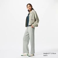 WASHABLE KNIT RIBBED PANTS