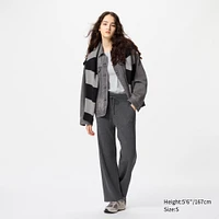 WASHABLE KNIT RIBBED PANTS