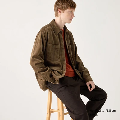 CORDUROY OVER SHIRT LONG SLEEVE