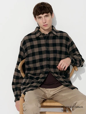 FLANNEL CHECKED LONG SLEEVE SHIRT
