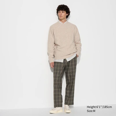 FLANNEL EASY ANKLE PANTS