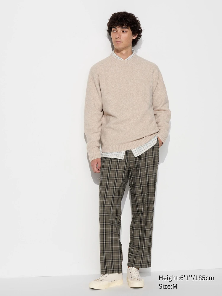 FLANNEL EASY ANKLE PANTS