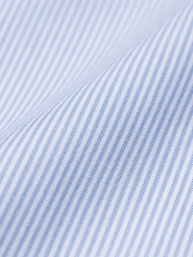 SUPER NON IRON SLIM FIT SHIRT | SEMI-WIDE COLLAR