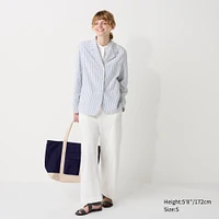 LINEN-COTTON COVERALL