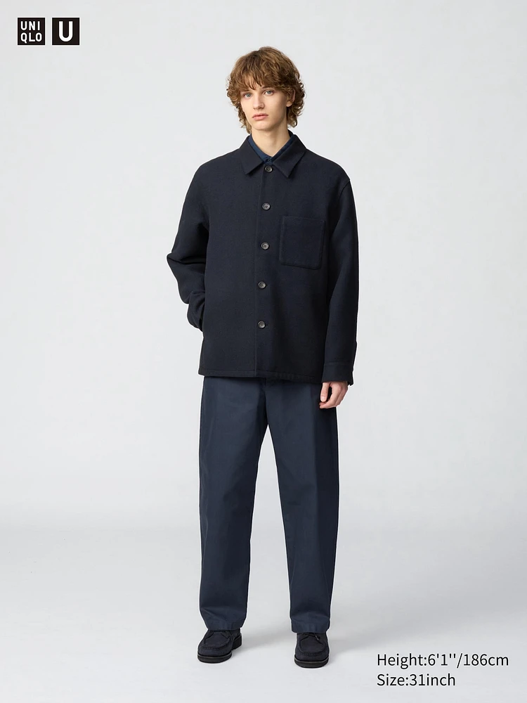 WIDE FIT CHINO PANTS