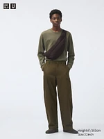 WIDE FIT CHINO PANTS