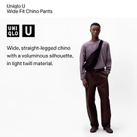 WIDE FIT CHINO PANTS