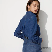 SOFT DENIM SHIRT LONG SLEEVE