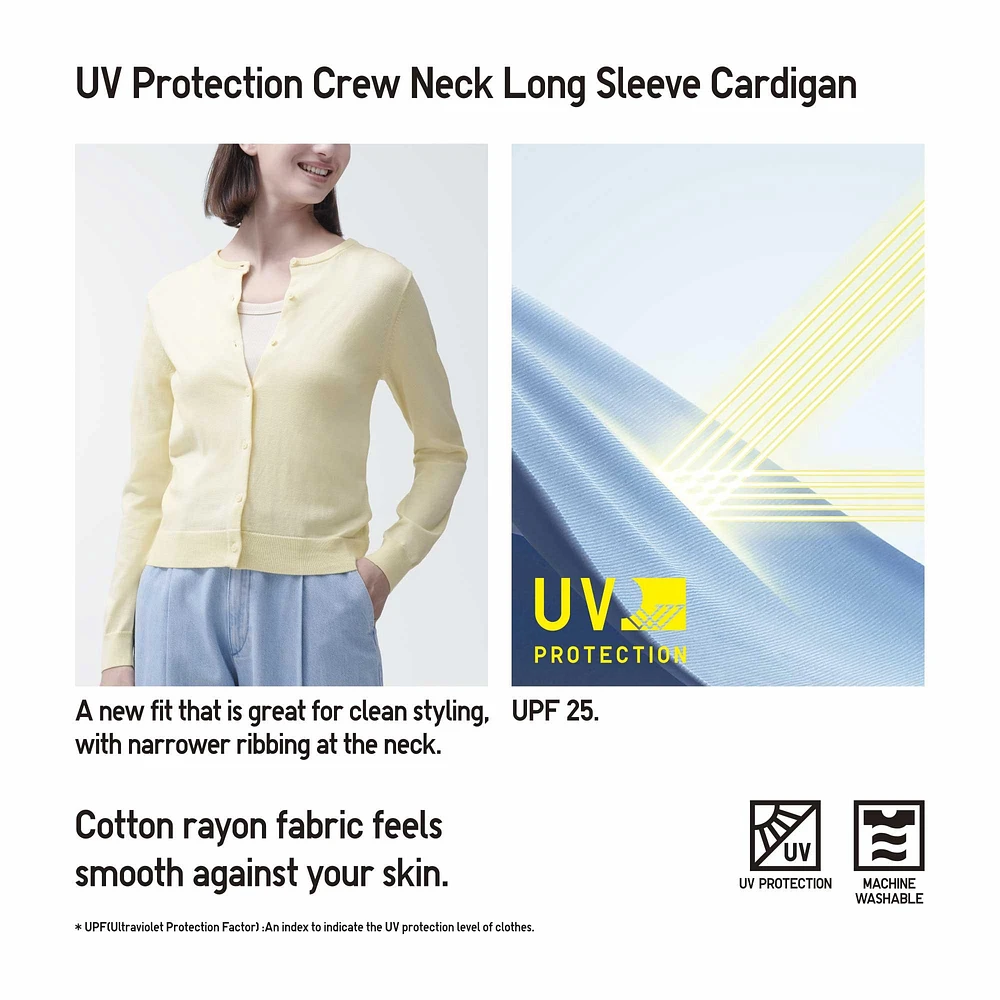 UV PROTECTION LONG SLEEVE CARDIGAN