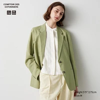 LINEN BLEND JACKET