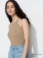 HALTER NECK BRA SLEEVELESS TOP