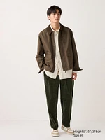 CORDUROY EASY ANKLE PANTS