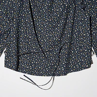 COTTON SQUARE NECK BLOUSE