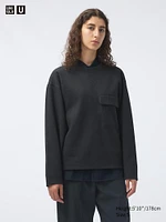 BRUSHED JERSEY PULLOVER