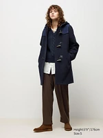 WOOL BLEND DUFFLE COAT