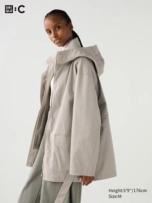 3WAY OVERSIZED HALF COAT