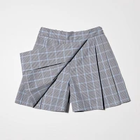 CHECKED MINI SKORT