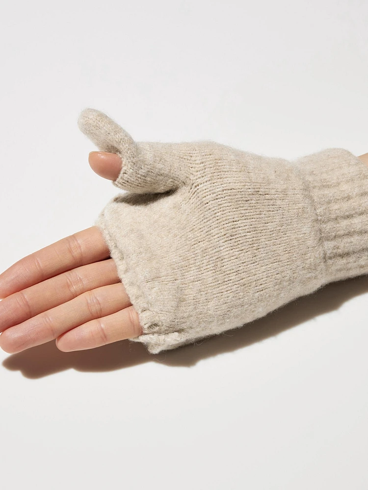 HEATTECH KNITTED MITTENS