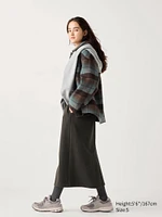 BRUSHED JERSEY NARROW SKIRT