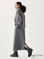 BRUSHED JERSEY NARROW SKIRT