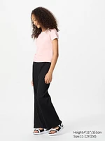 RIBBED WIDE PANTS