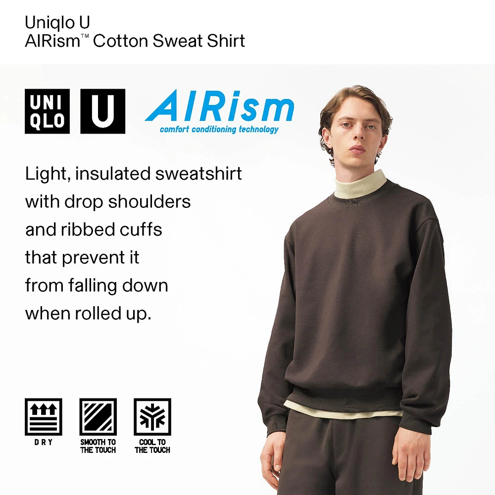 AIRism COTTON SWEATSHIRT