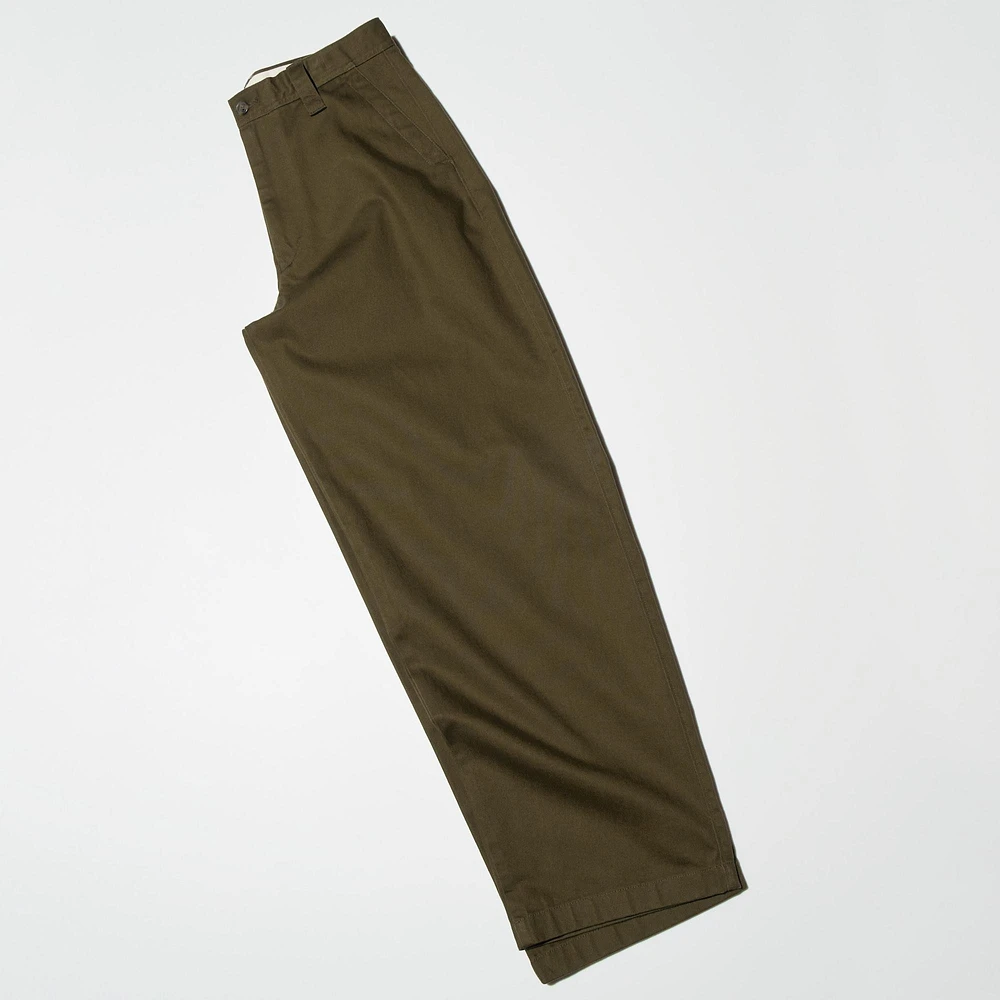 WIDE FIT CHINO PANTS