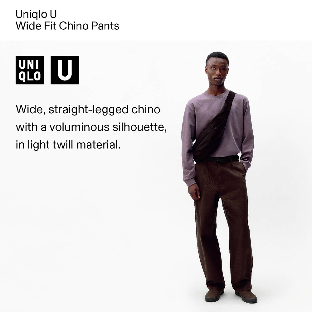 WIDE FIT CHINO PANTS | TALL