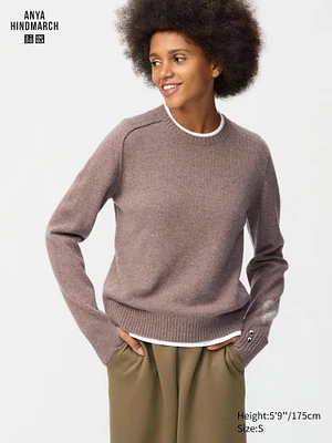 CASHMERE CREW NECK SWEATER