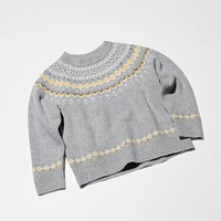 SOUFFLE YARN SWEATER