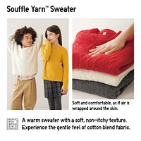 SOUFFLE YARN SWEATER