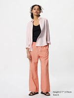 LINEN BLEND EASY PANTS