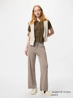 WASHABLE KNIT RIBBED PANTS