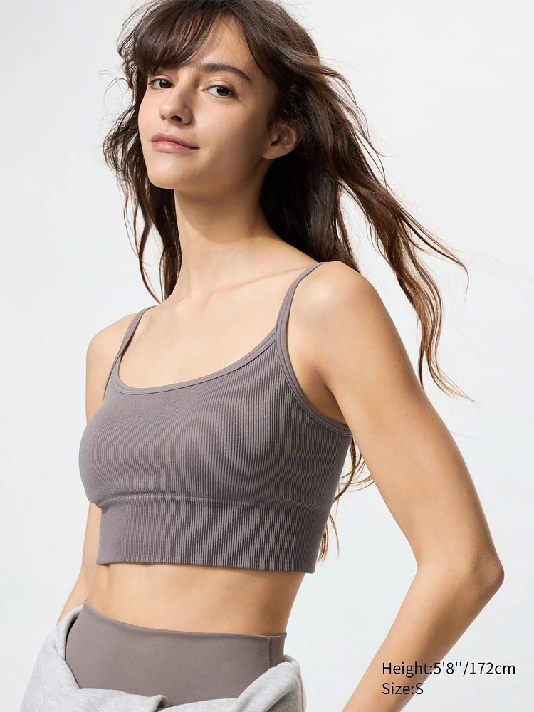 SEAMLESS HALF BRA CAMISOLE