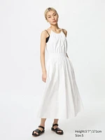 HALTER NECK DRESS SLEEVELESS