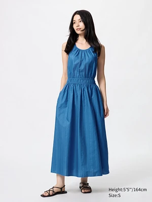 HALTER NECK DRESS | SLEEVELESS