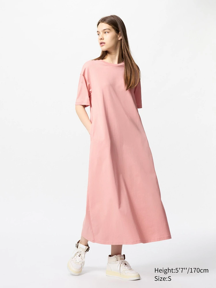 AIRism COTTON T-SHIRT DRESS