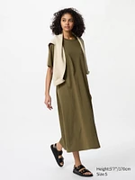 AIRism COTTON T-SHIRT DRESS