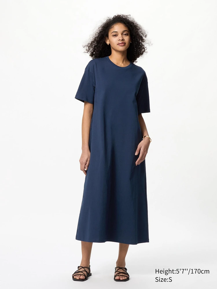 AIRism COTTON T-SHIRT DRESS