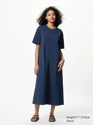 AIRism COTTON T-SHIRT DRESS