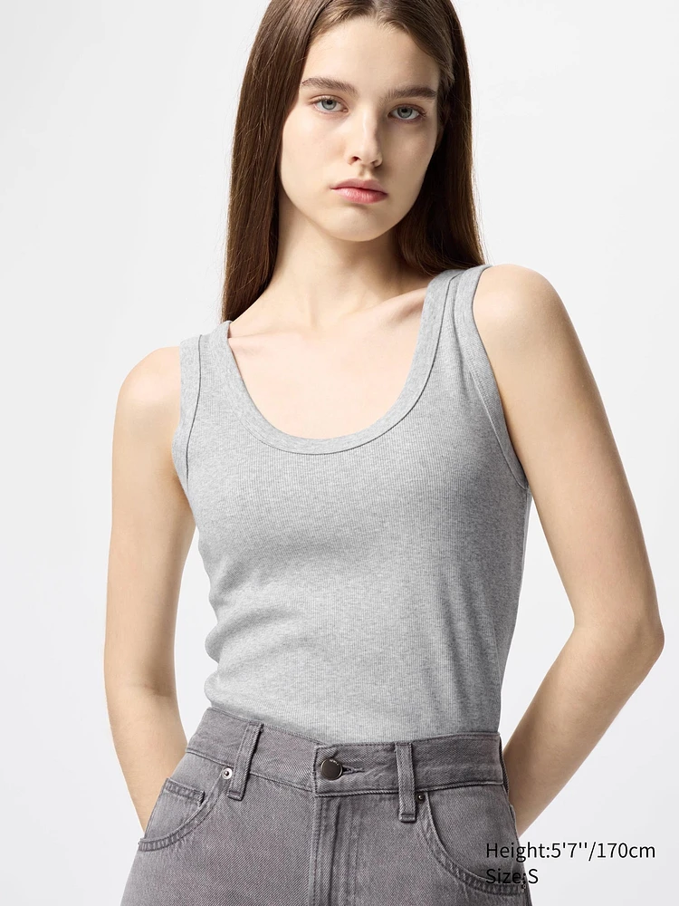 SOFT RIBBED TANK TOP