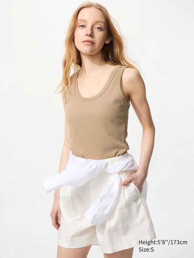 SOFT RIBBED TANK TOP